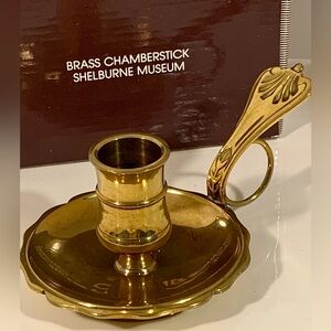 Solid Brass Chamberstick